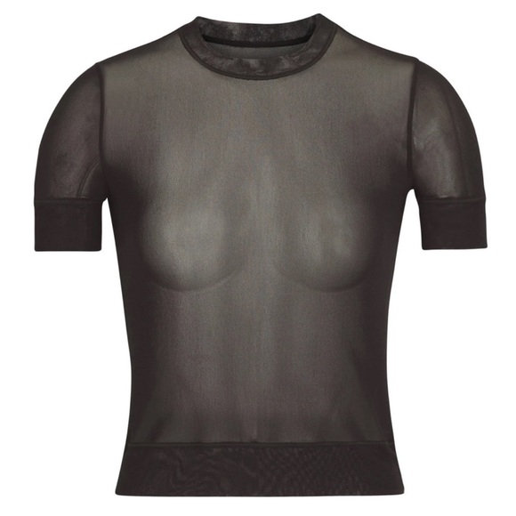 SKIMS Summer Mesh T-Shirt - Picture 5 of 12